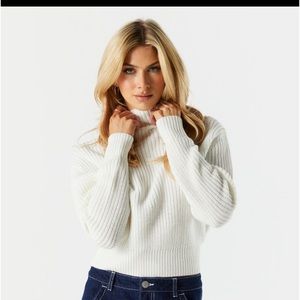Knit turtle neck sweater